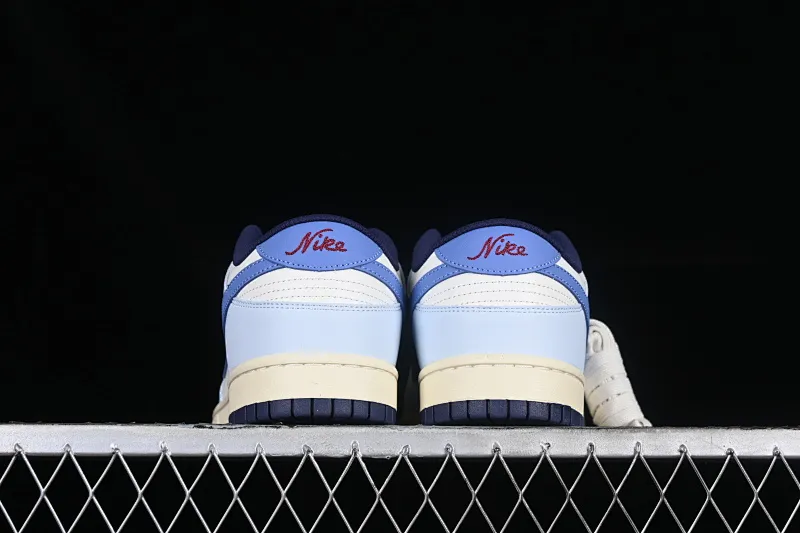 All categories Nk SB Dunk series Nk SB Dunk Low low-top sneakers K version Nk Dunk Low Retro "Sail and Polar Blue" Milan color SB low-top casual sneakers FV8113-141
